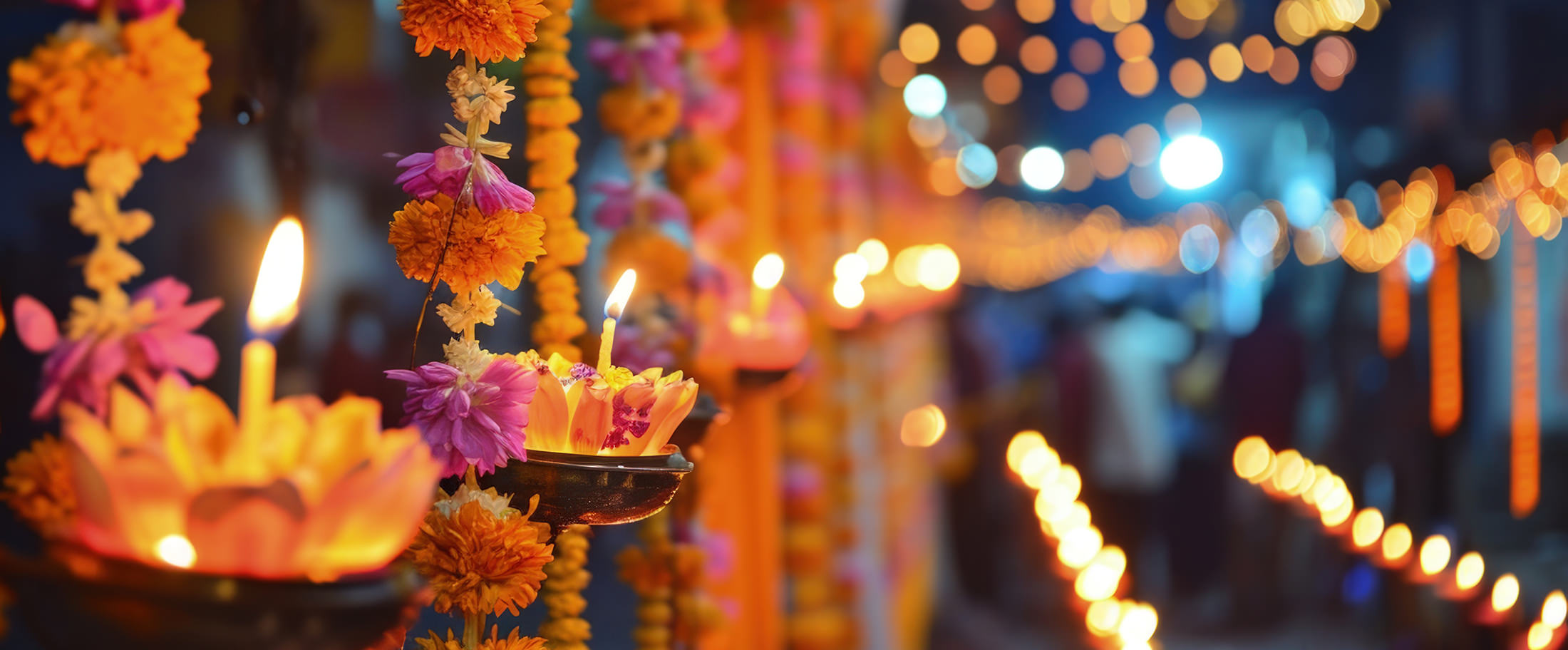 Navratri Highly Detailed Candle Decoration