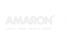 Amaron logo green background