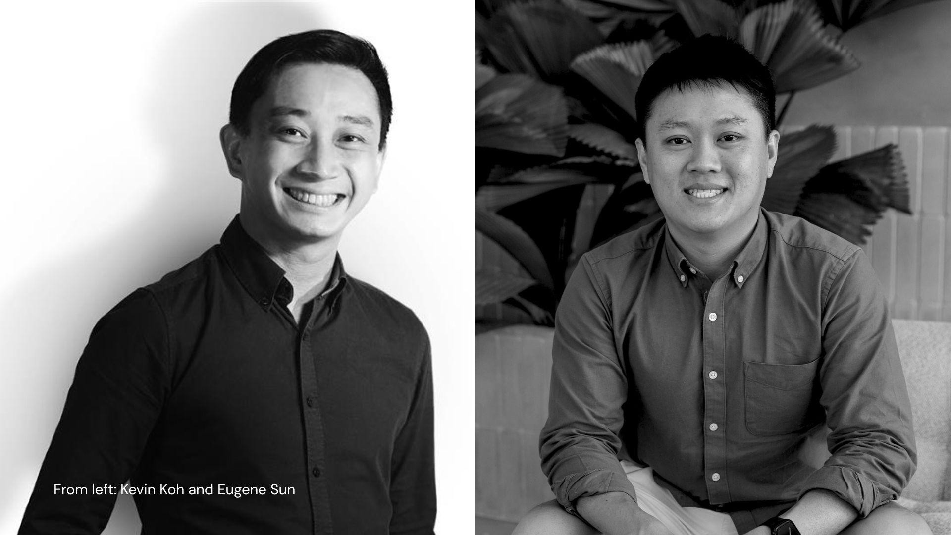From Left Kevin Koh And Eugene Sun
