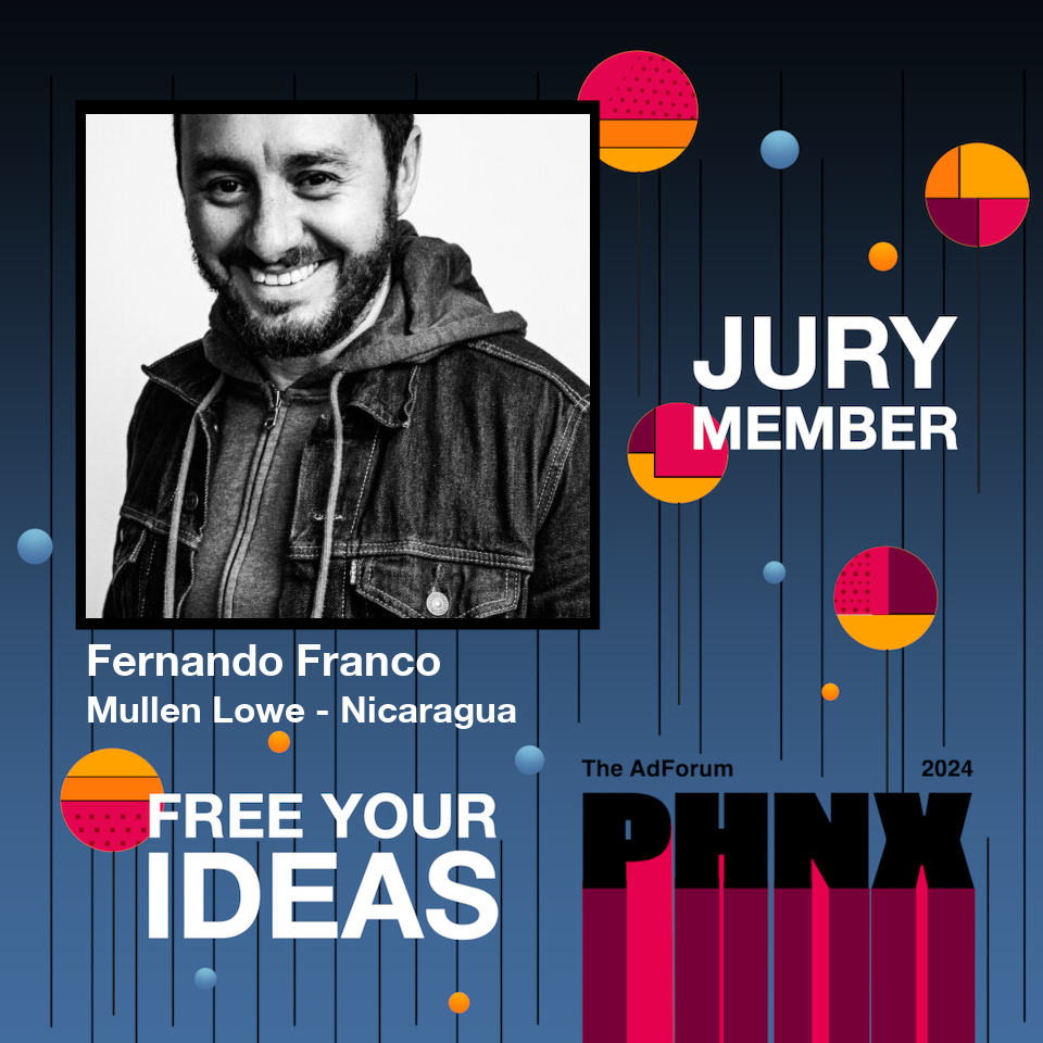 The adforum phnx 2024 jury badge fernando franco