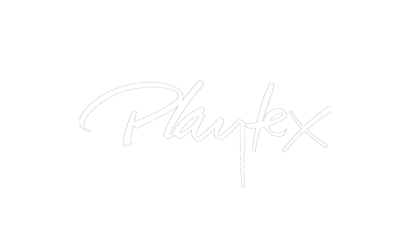 Playtex Logo White